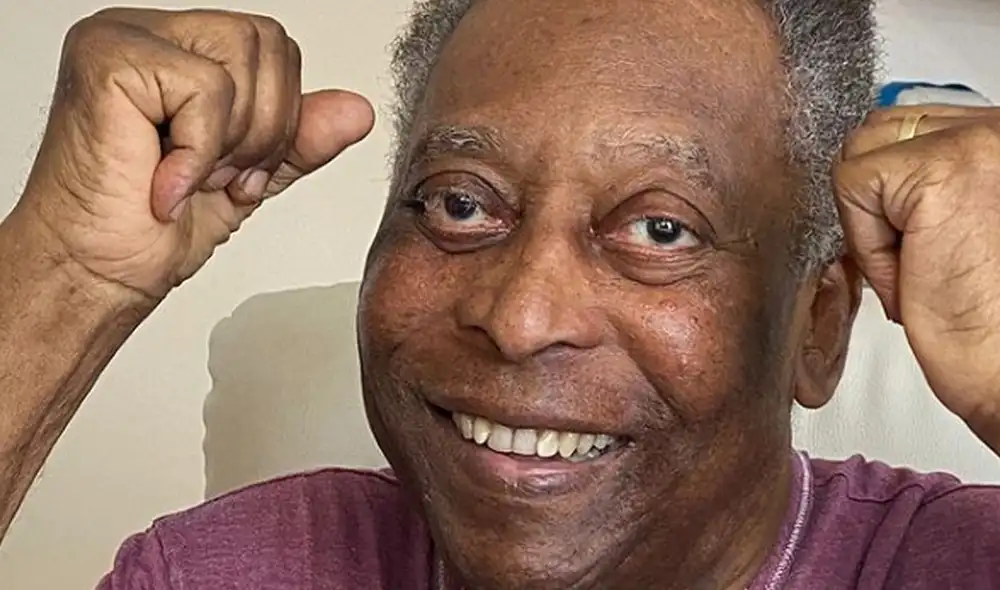 Pelé fue internado en un centro médico el 4 de septiembre. Foto: Instagram
