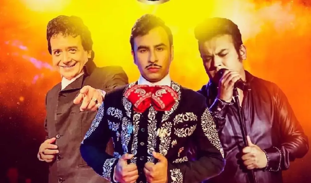 Imitadores de Yo soy emocionados por reencontrarse con su público en show presencial. Foto: difusión Imitadores de Yo soy emocionados por reencontrarse con su público en show presencial. Foto: difusión