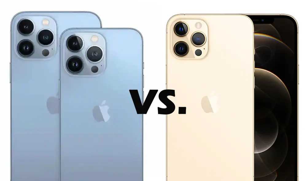 iPhone 13 Pro Max: conoce las diferencias del nuevo modelo con el iPhone 12 Pro Max. Foto: composición Apple/La manzana mordida