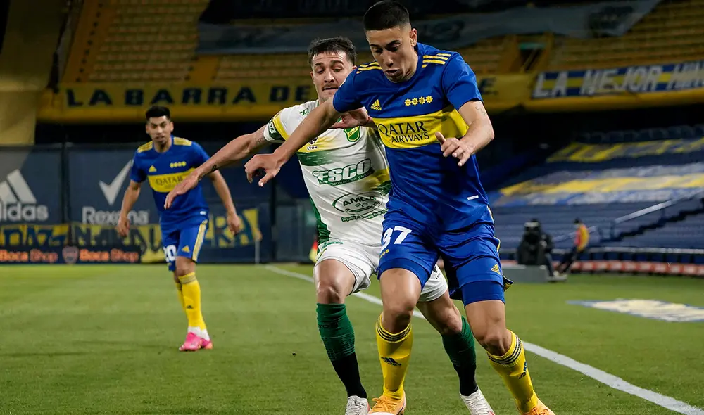 Tras el duelo por la fecha 11, Boca se ubica en la novena casilla mientras que Defensa y Justicia es décimo segundo. Foto: Twitter @BocaJrsOficial