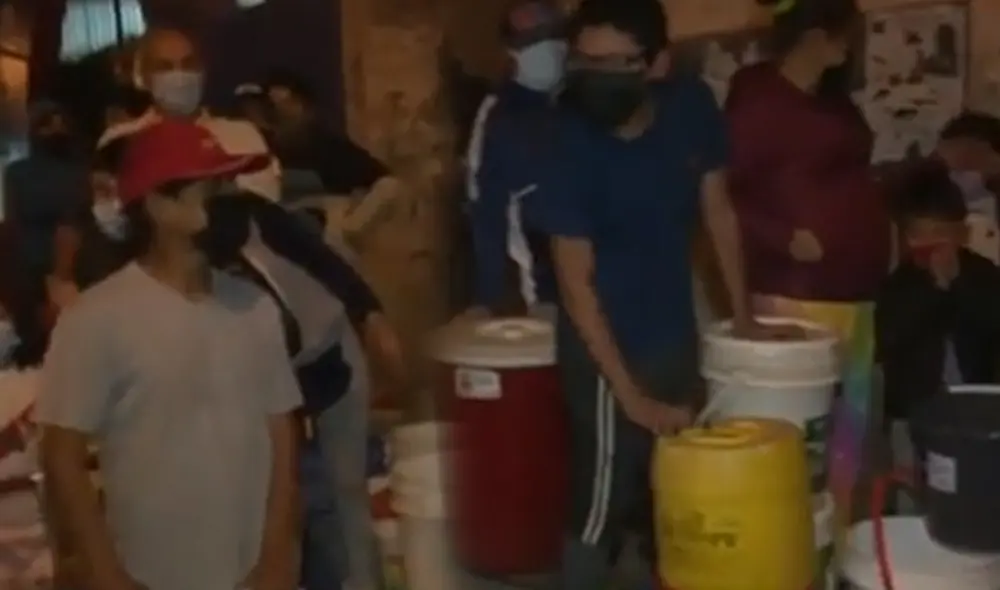 El servicio de agua potable solo ha sido restablecido en algunas zonas de SJL, según el último comunicado de Sedapal. Foto: Al estilo Juliana