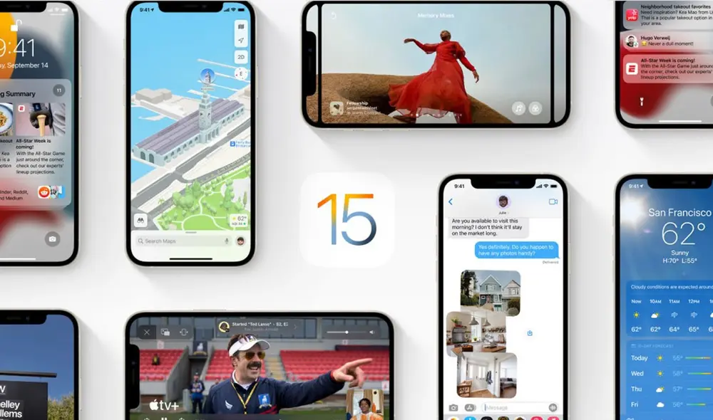 En iOS 15 encontraremos la funcionalidad Live Text. Foto: Apple