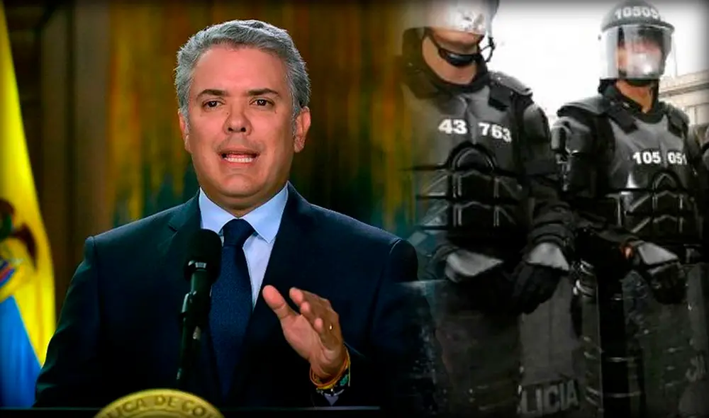 Iván Duque, presidente colombiano, detalló que el cuerpo élite tendrá a disposición inteligencia artificial, big data, un equipo de forenses, entre otros. Foto: composición/EFE