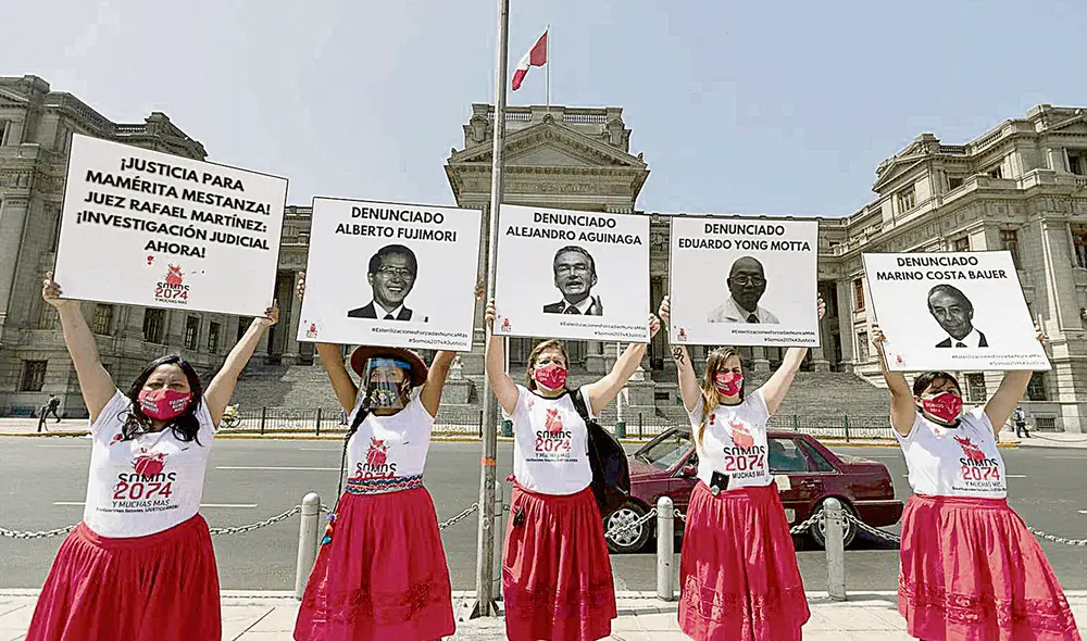 Justicia. Víctimas de las esterilizaciones forzadas esperan que el juez inicie la investigación. Foto: difusión