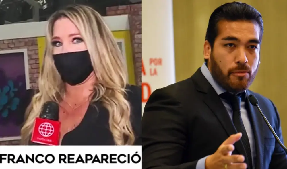 Sofía Franco cuenta cómo se lleva con Álvaro Paz de la Barra tras denuncia por violencia familiar. Foto: captura de América TV/ La República