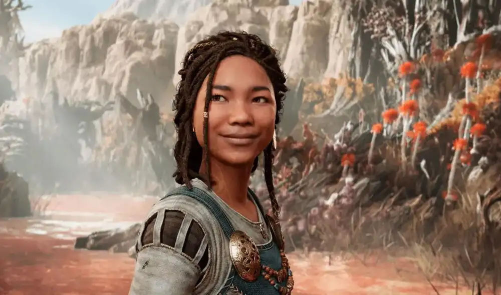 Diseño de Angrboda en God of War Ragnarok. Foto: captura de YouTube Diseño de Angrboda en God of War Ragnarok. Foto: captura de YouTube