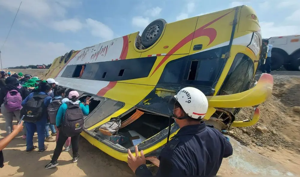 Accidente de registró en horas de la madrugada. Foto: Clinton Medina/La República