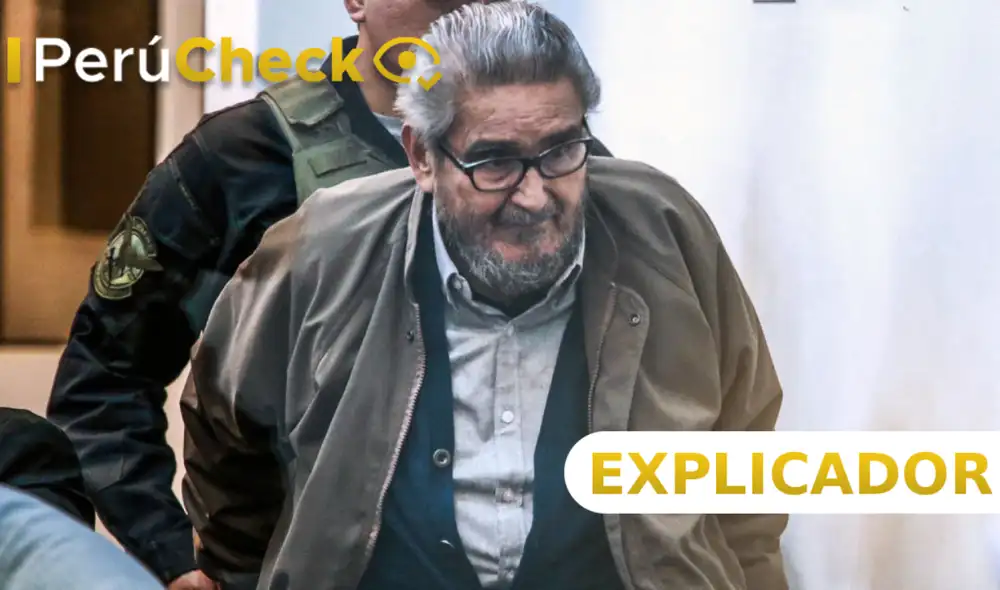 El cabecilla de Sendero Luminoso falleció el último 11 de setiembre a los 86 años. Foto: Andina / plantilla para PerúCheck