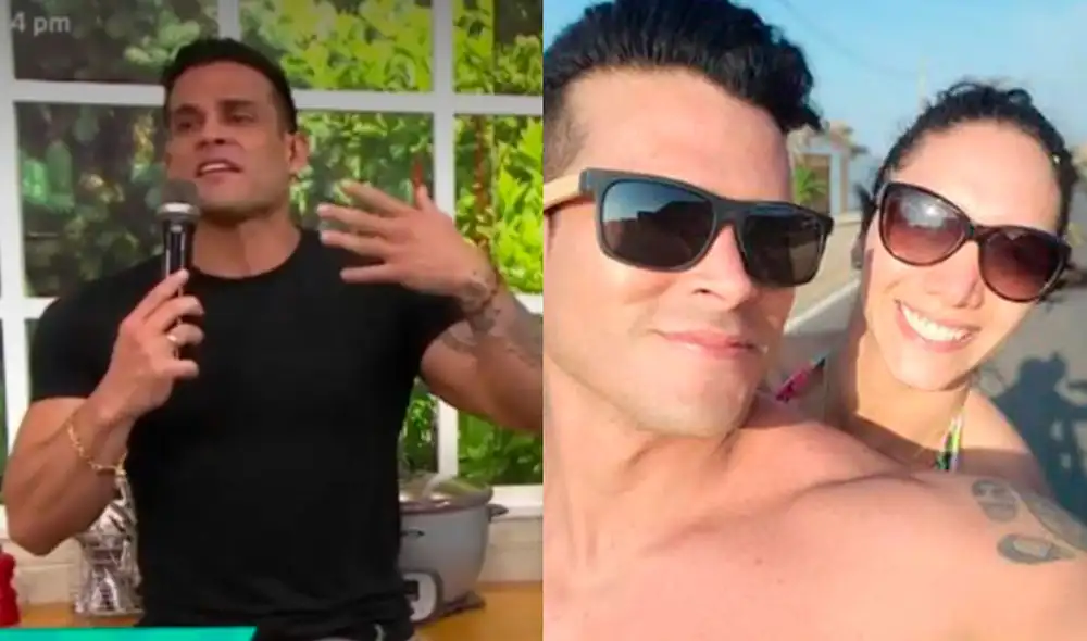 Christian Domínguez también reveló que ella le pidió dinero por dicho tema. Foto: captura/América TV