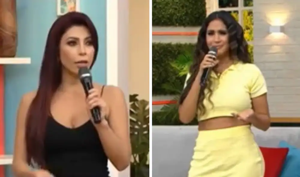 Milena Zárate no perdona que Melissa Paredes haya tenido calificativos hacia ella. Foto: captura de América TV Milena Zárate no perdona que Melissa Paredes haya tenido calificativos hacia ella. Foto: captura de América TV
