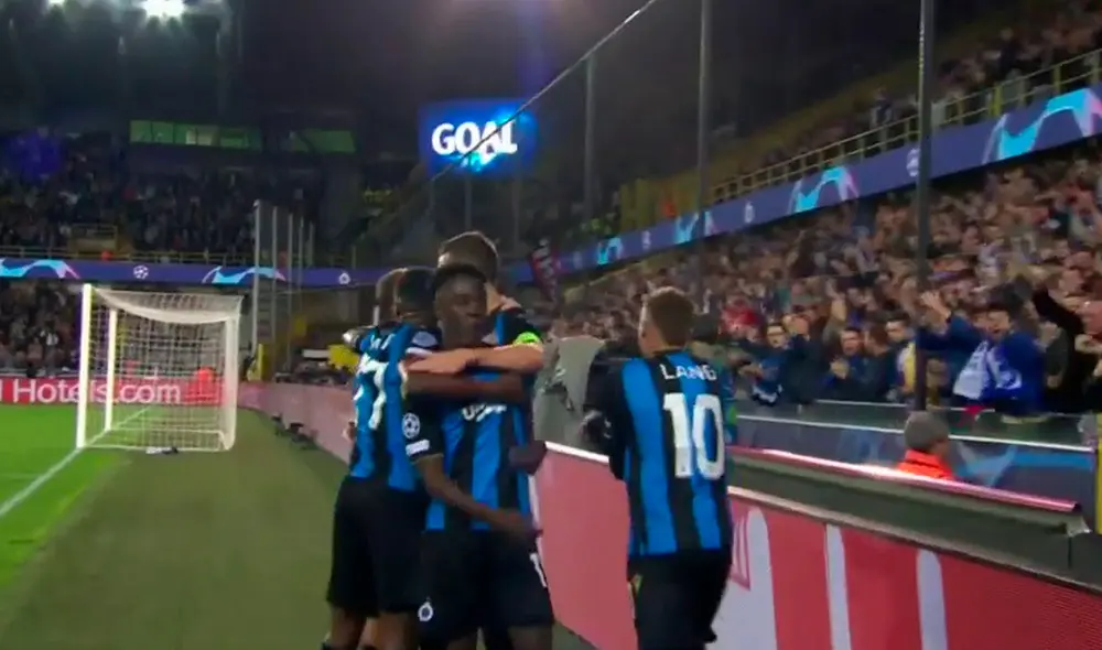 El Brujas empató el partido ante el poderoso PSG. Foto: captura ESPN El Brujas empató el partido ante el poderoso PSG. Foto: captura ESPN