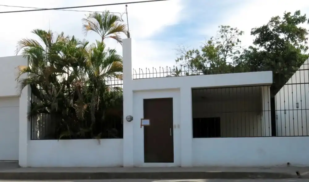 La vivienda cuenta con un área de 2.800 metros cuadrados. Foto: AP