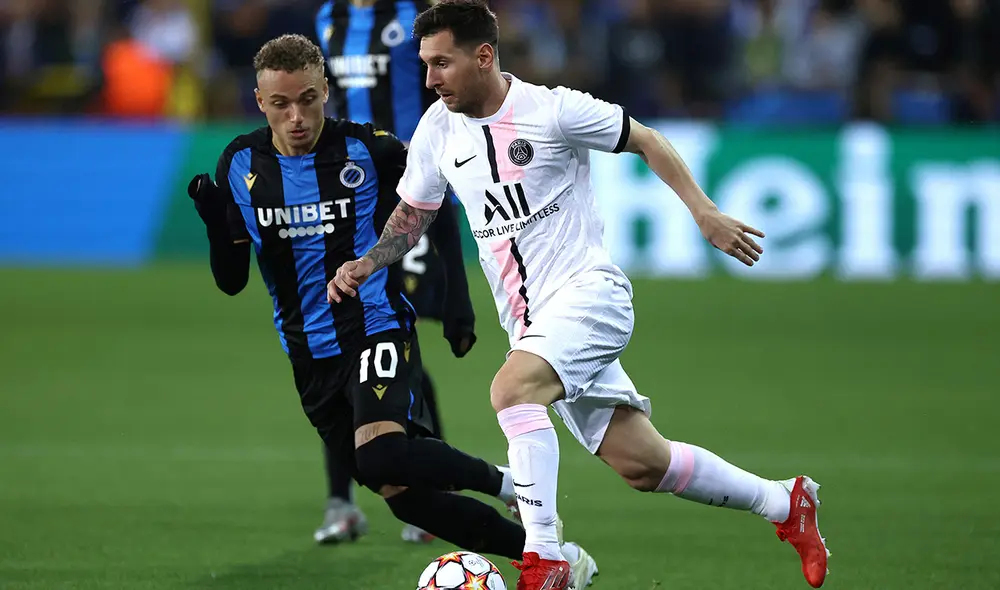 Messi busca su primer gol con el PSG en la Champions League. Foto: AFP Messi busca su primer gol con el PSG en la Champions League. Foto: AFP