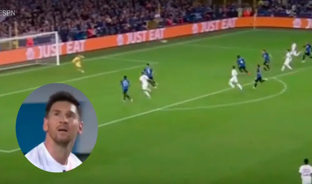 Lionel Messi es titular por primera vez en el conjunto parisino. Foto: ESPN 2 Lionel Messi es titular por primera vez en el conjunto parisino. Foto: ESPN 2