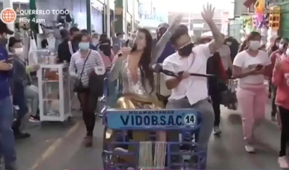 Thamara Gómez  su primer tema musical como solista tras su salida de Puro Sentimiento. Foto: captura de América TV