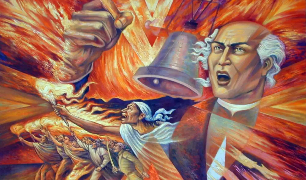 Miguel Hidalgo y Costilla enunciando el grito simbólico que dio inicio al proceso de independencia de México.
Foto: Museo Casa de Hidalgo Miguel Hidalgo y Costilla enunciando el grito simbólico que dio inicio al proceso de independencia de México.
Foto: Museo Casa de Hidalgo