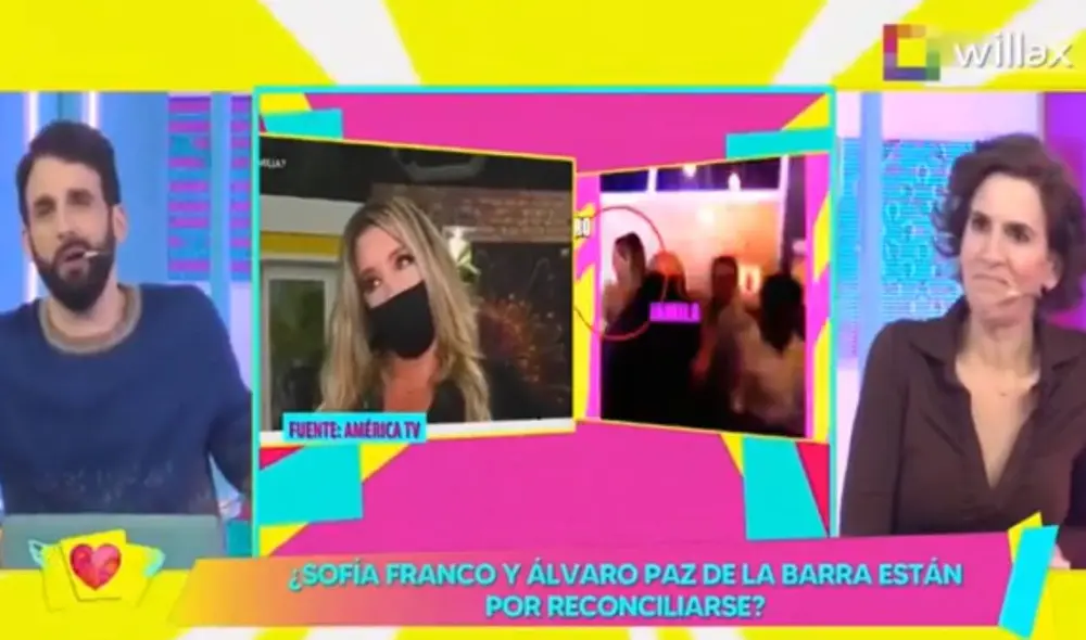 Rodrigo González descartó reconciliarse con Sofía Franco. Foto: captura de Willax