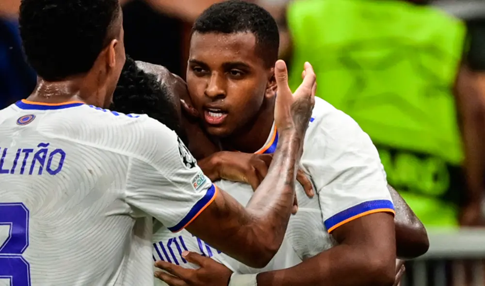 Real Madrid derrotó a Inter de Milan por la Champions League 2021-22. Foto: AFP