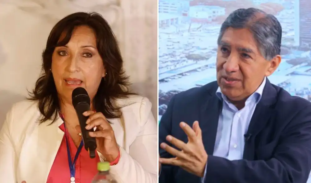 Boluarte rechazó las acciones de un grupo de personas que agredió verbalmente al ex fiscal supremo. Foto: composición/La República Boluarte rechazó las acciones de un grupo de personas que agredió verbalmente al ex fiscal supremo. Foto: composición/La República