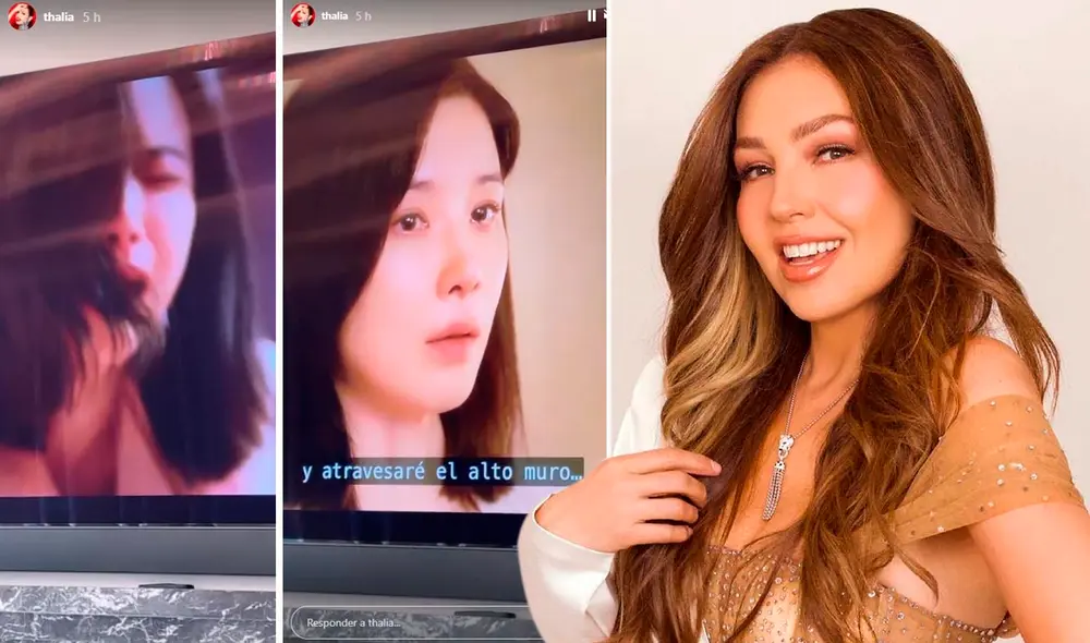 La protagonista de María la del barrio también fue cautivada por las producciones coreanas. Foto: composición/capturas Instagram