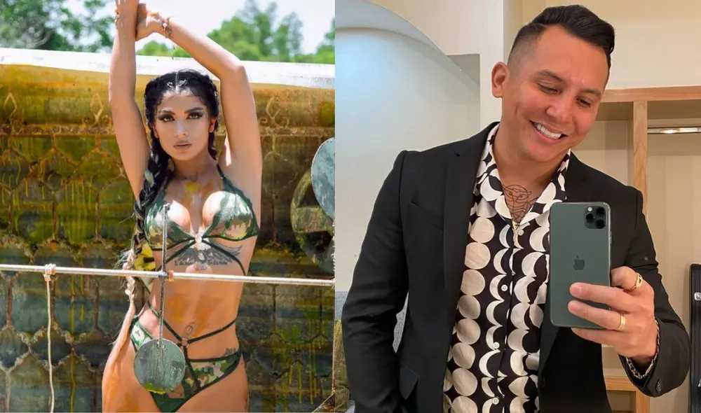 La pareja atraviesa un momento difícil en su relación tras la salida del reality de Telemundo por parte de la modelo. Foto: composición/Instagram/edwinlunat/kimfloresgz