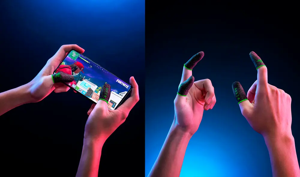 Las fundas para dedos están hechas con una tela antideslizante. Foto: composición/La República Las fundas para dedos están hechas con una tela antideslizante. Foto: composición/La República