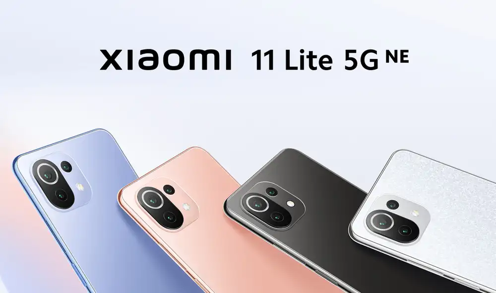 El teléfono está disponible en color negro, celeste, rosa y blanco. Foto: Xiaomi