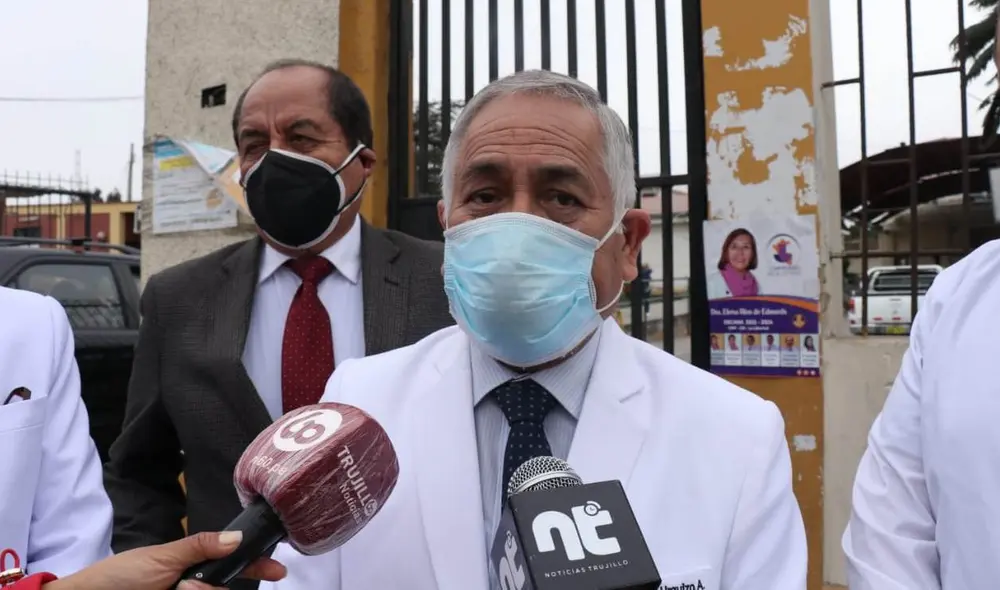 Representante de Colegio Médico se reunió con galenos de Trujillo. Foto: Manuel Arselles