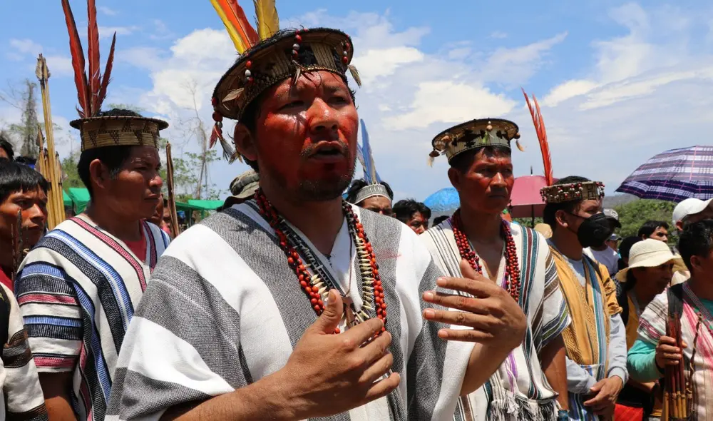 Pobladores protestan y pidieron reunión con el gobernador regional. Foto: Jacob Reyes/Satipo