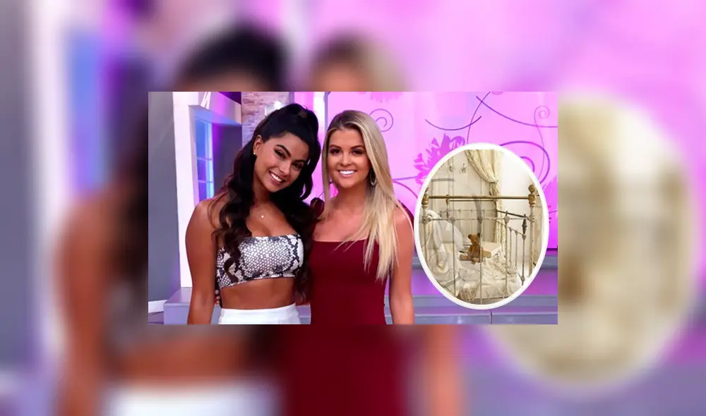 Ivana Yturbe ya lleva casi 7 meses de embarazo y cada vez falta menos para que tenga a su pequeña en brazos. Foto: Composicíón