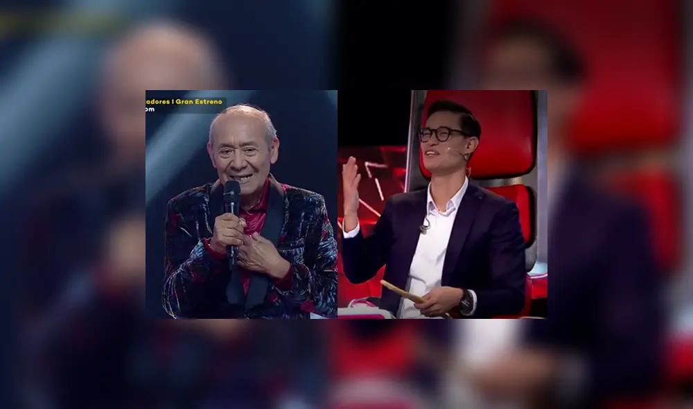 El participante aprovechó para aplaudir la habilidad de Tony Succar con los timbales. Foto: Composición