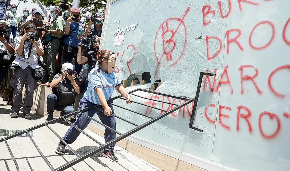 Disyuntuva. Proyecto de bitcoin ha generado una respuesta polémica de la población. Foto: AFP
