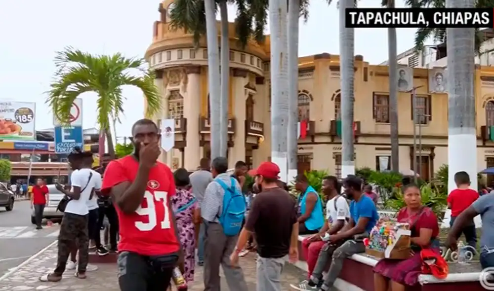 Tapachula "es la cárcel migratoria más grande de América", denunció en esta ciudad Luis García, del Centro de Dignificación Humana, que defiende a los viajeros. Foto: Captura / CNN Tapachula "es la cárcel migratoria más grande de América", denunció en esta ciudad Luis García, del Centro de Dignificación Humana, que defiende a los viajeros. Foto: Captura / CNN