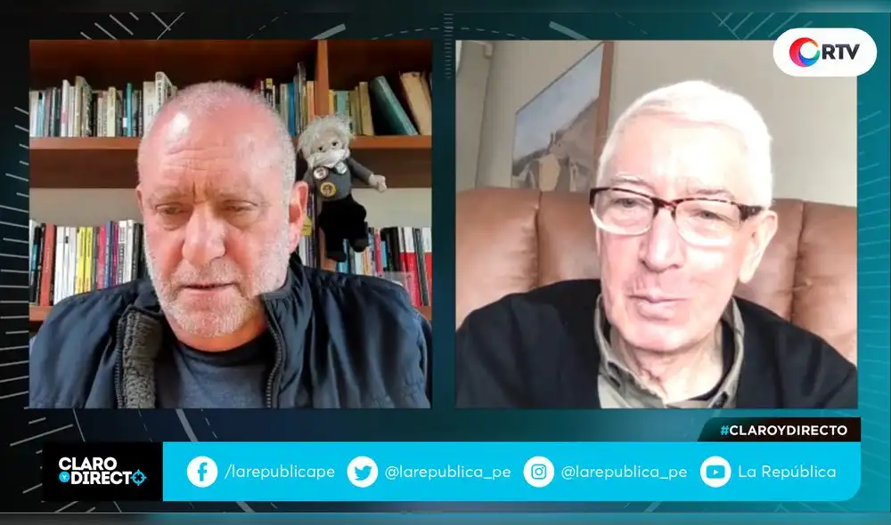 Bruce invocó a la población a reflexionar sobre los efectos de Sendero en la sociedad peruana. Foto: captura/RTV Bruce invocó a la población a reflexionar sobre los efectos de Sendero en la sociedad peruana. Foto: captura/RTV