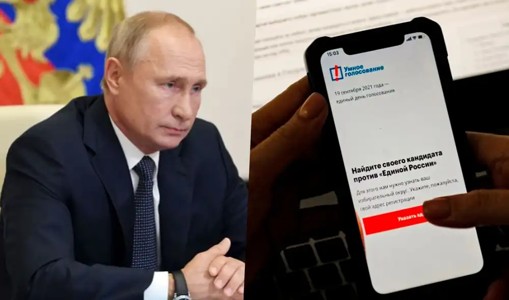 El aplicativo enviaba al usuario a una plataforma para que decidiera entre algún candidato de la oposición. Foto: EFE.