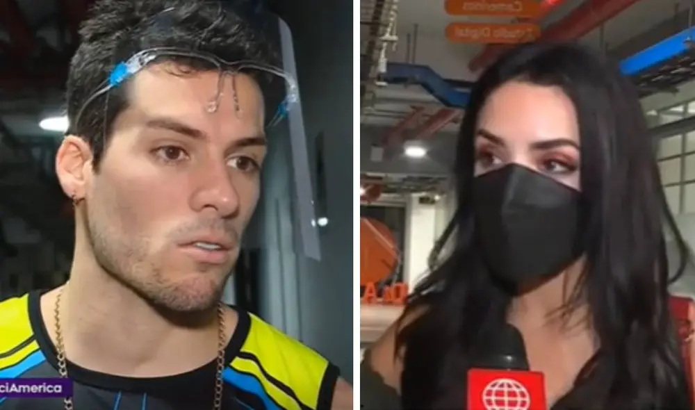 Patricio Parodi ha sido vinculado con Luciana Fuster. Foto: captura de América TV Patricio Parodi ha sido vinculado con Luciana Fuster. Foto: captura de América TV