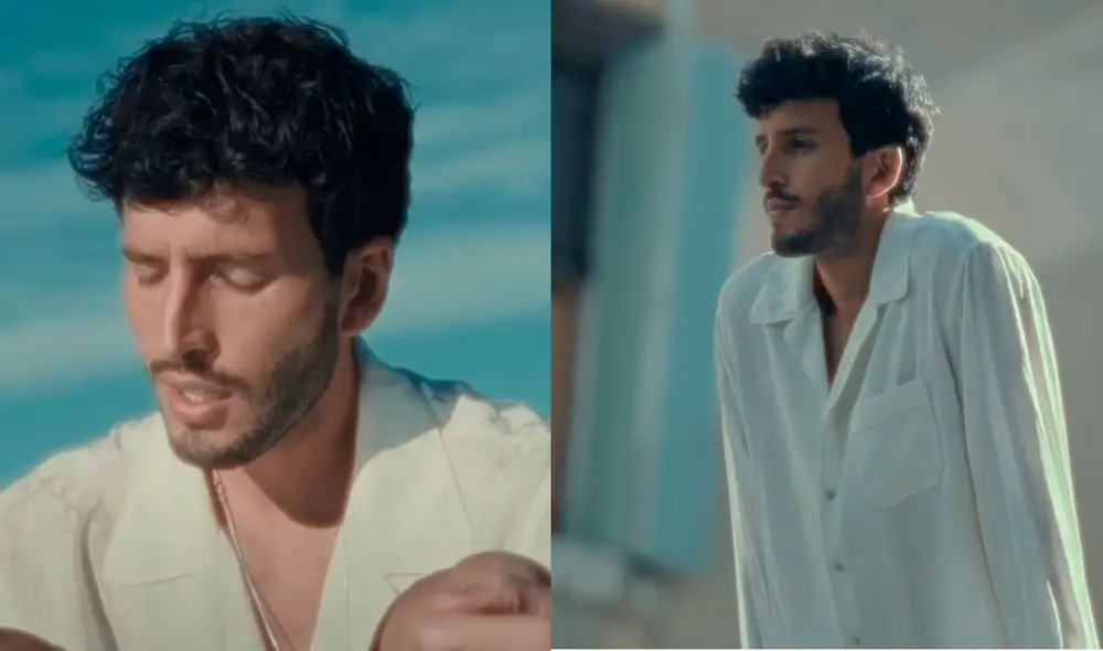 Sebastián Yatra recibió halagos por su nuevo tema “Tarde”, balada que narra una historia de desamor. Foto: captura Sebastián Yatra / YouTube