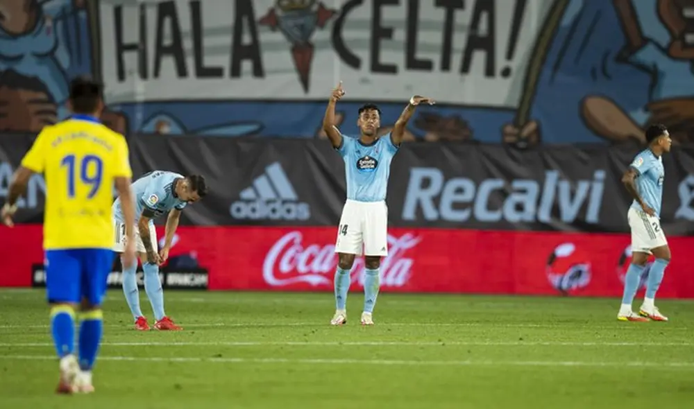 Renato Tapia llegó al Celta de Vigo para disputar la temporada 2020-2021. Foto: LaLiga/Twitter