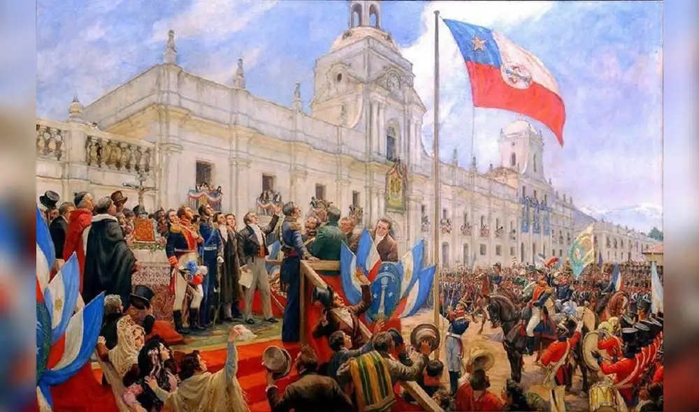 Aniversario 211 de la Independencia de Chile. Foto: Pintura de Pedro Subercaseaux Aniversario 211 de la Independencia de Chile. Foto: Pintura de Pedro Subercaseaux