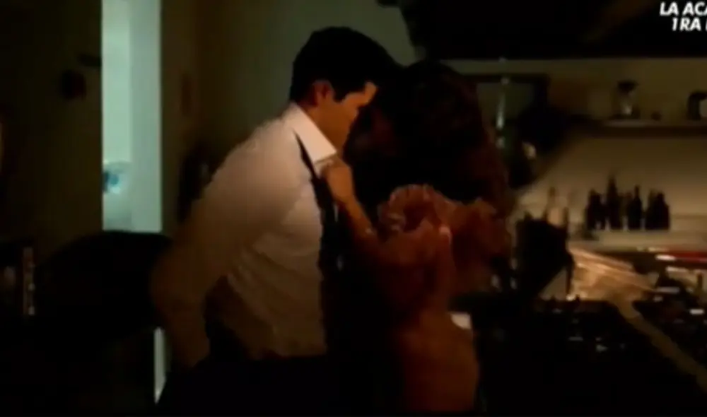 Patricio Parodi y Luciana Fuster sorprendieron en el último avance de La Academia. Foto: captura América Patricio Parodi y Luciana Fuster sorprendieron en el último avance de La Academia. Foto: captura América