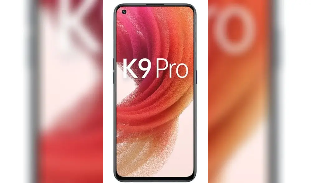 Diseño del OPPO K9 Pro. Foto: GSMArena