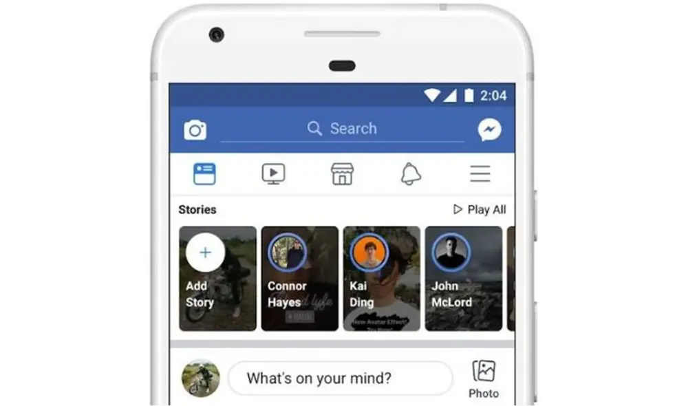 Solo podrás visualizar la primera historia, el resto no. Foto: Facebook