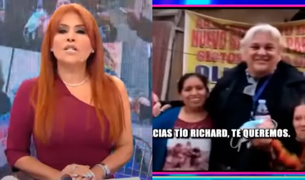 Para Magaly Medina, Richard Swing se estaría aprovechando de las necesidades de los vecinos del distrito. Foto: captura de Magaly TV, la firme