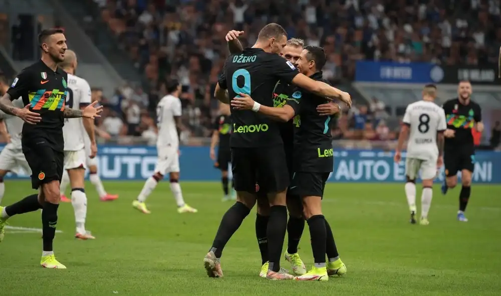 Edin Dzeko lleva 3 goles en 4 partidos disputados en la Serie A esta temporada. Foto: Inter. Edin Dzeko lleva 3 goles en 4 partidos disputados en la Serie A esta temporada. Foto: Inter.