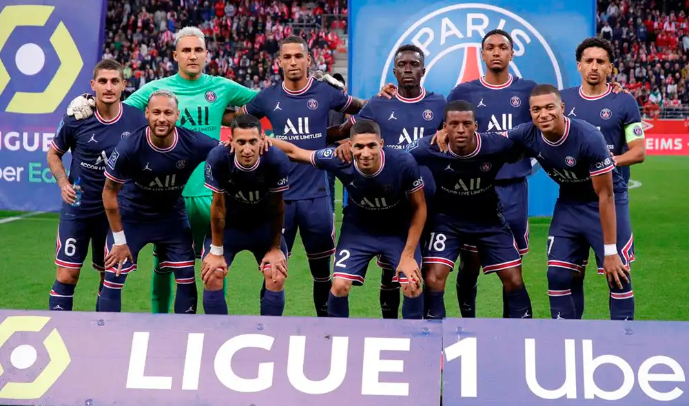 PSG no ha perdido ni un solo partido en la Ligue 1. Foto: PSG PSG no ha perdido ni un solo partido en la Ligue 1. Foto: PSG