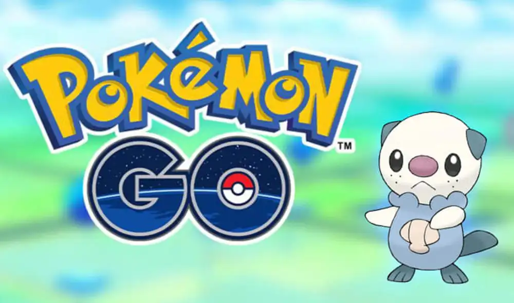 Oshawott es un pokémon de tipo Agua. Foto: Niantic