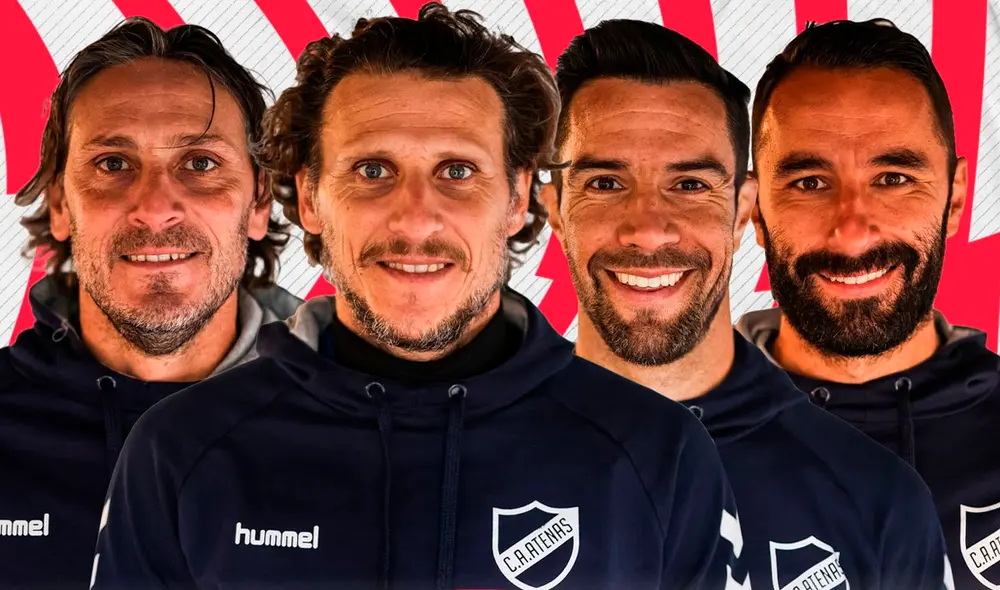 Diego Forlán fue contratado como técnico del Atenas San Carlos en marzo del 2021. Foto: Twitter @AtenasSAD
