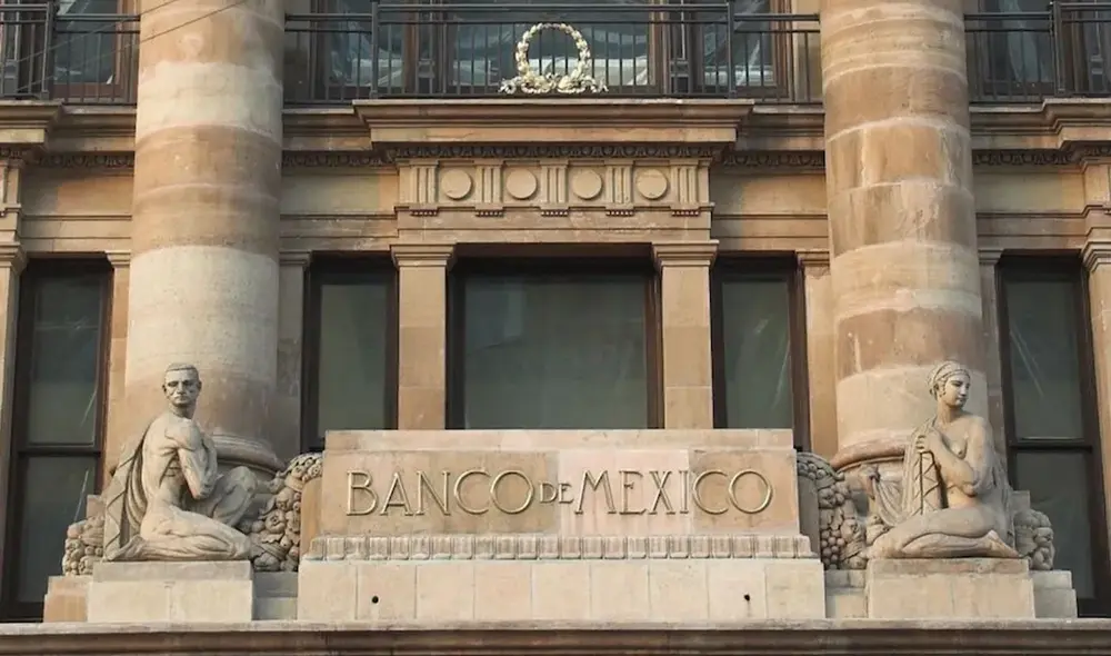 Sede del Banco Central de México. Conoce el preció del dólar hoy domingo 19 de septiembre. Foto: EFE