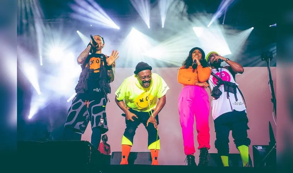 La banda Black eyed peas tocará en la maravilla del mundo este octubre. Foto: Instagram/Black eyed peas