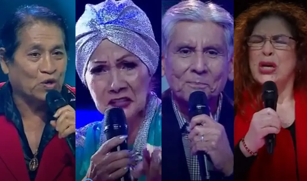 El 18 de setiembre, La voz senior presentó su primera ronda de batallas.  Foto: captura La voz senior / Latina